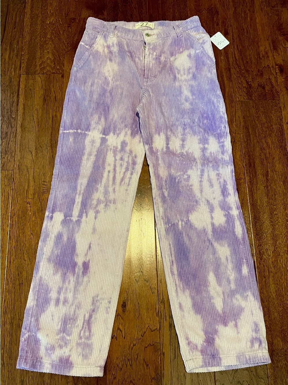 We The Free Women’s Lavender Tie-Dye Corduroy Pants